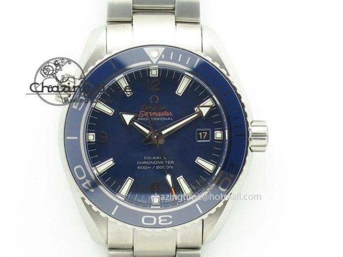 1227 SportInspired Speedmaster Racing Master SS HKF Best Edition Blue Black Dial on Black Rubber Strap A 7817